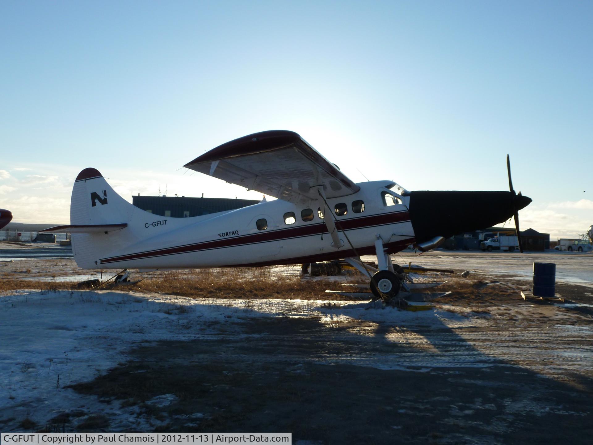 C-GFUT, 1954 De Havilland Canada DHC-3 Otter C/N 404, At Kuujuuaq, Quebec in 2012