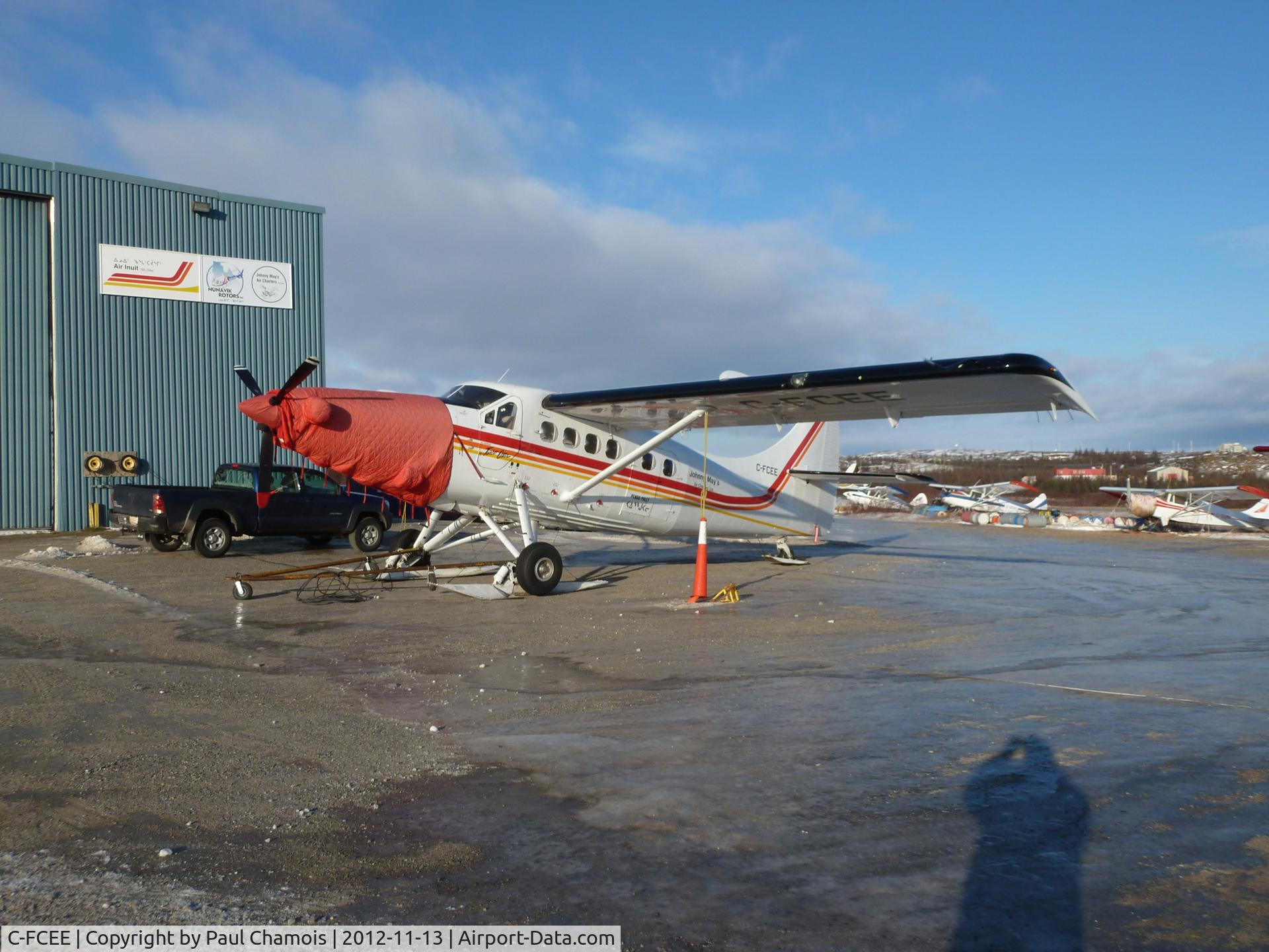 C-FCEE, 1958 De Havilland Canada U-1A Otter (DHC-3) C/N 282, At Kuujuuaq, Quebec in 2012.