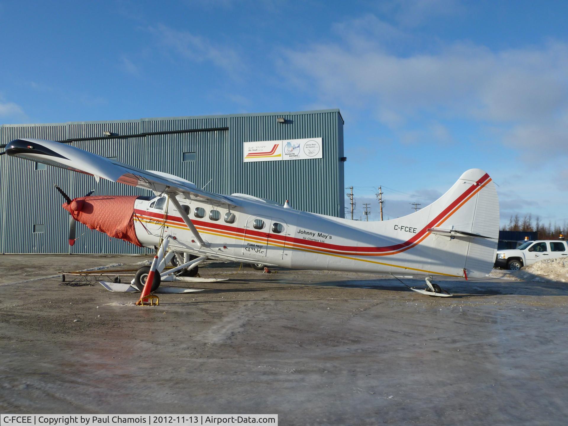 C-FCEE, 1958 De Havilland Canada U-1A Otter (DHC-3) C/N 282, At Kuujuuaq, Quebec in 2012.
