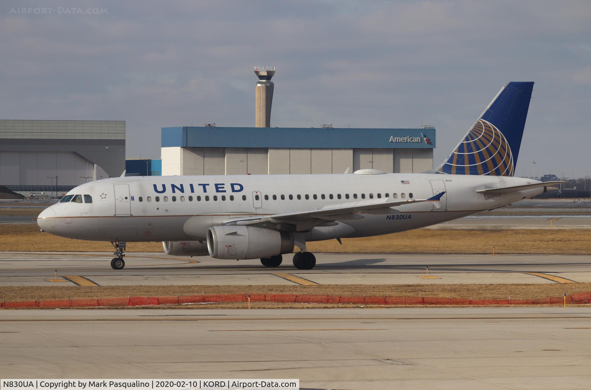 N830UA, 2000 Airbus A319-131 C/N 1243, Airbus A319-131
