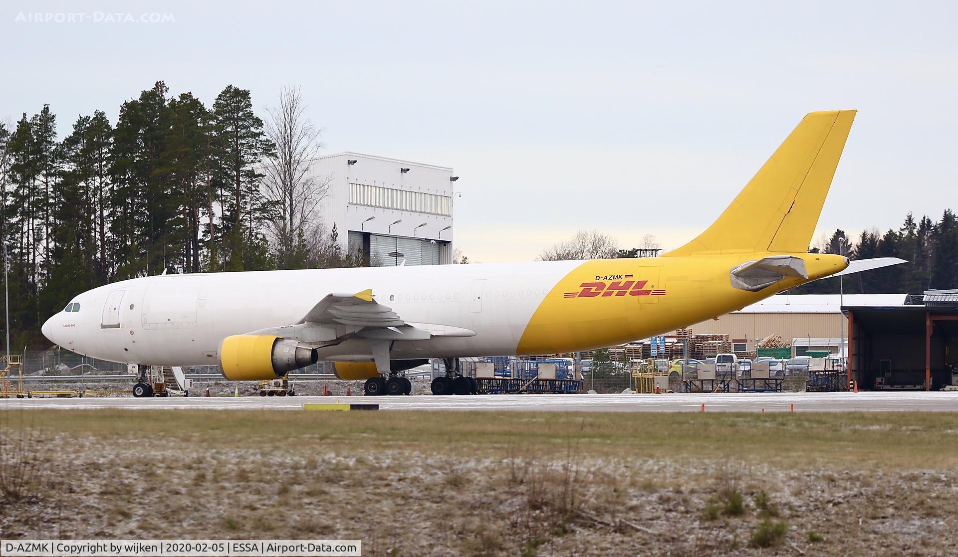 D-AZMK, 1993 Airbus A300B4-622R C/N 683, Ramp R