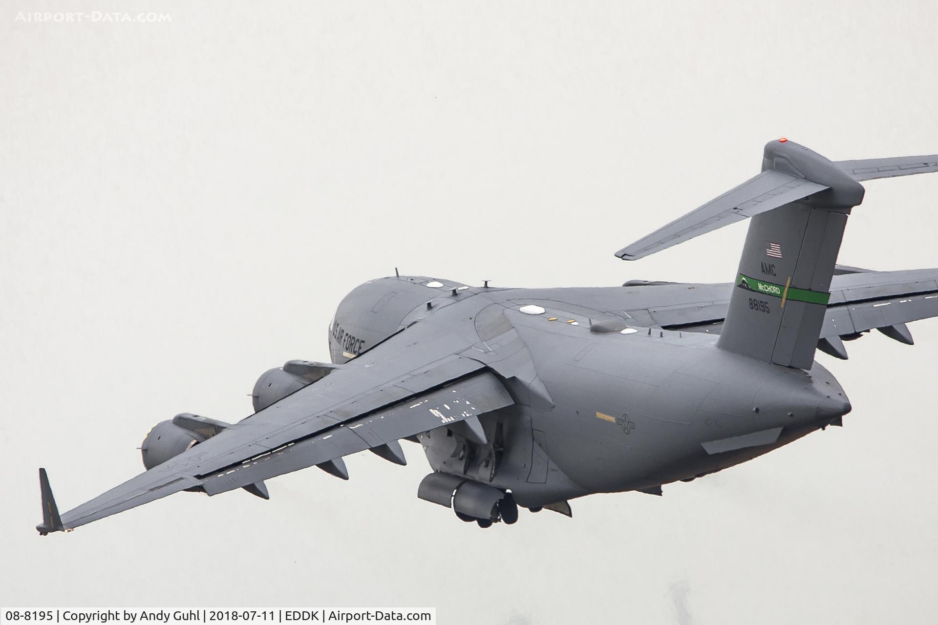 08-8195, 2008 Boeing C-17A Globemaster III C/N P-195, McChord