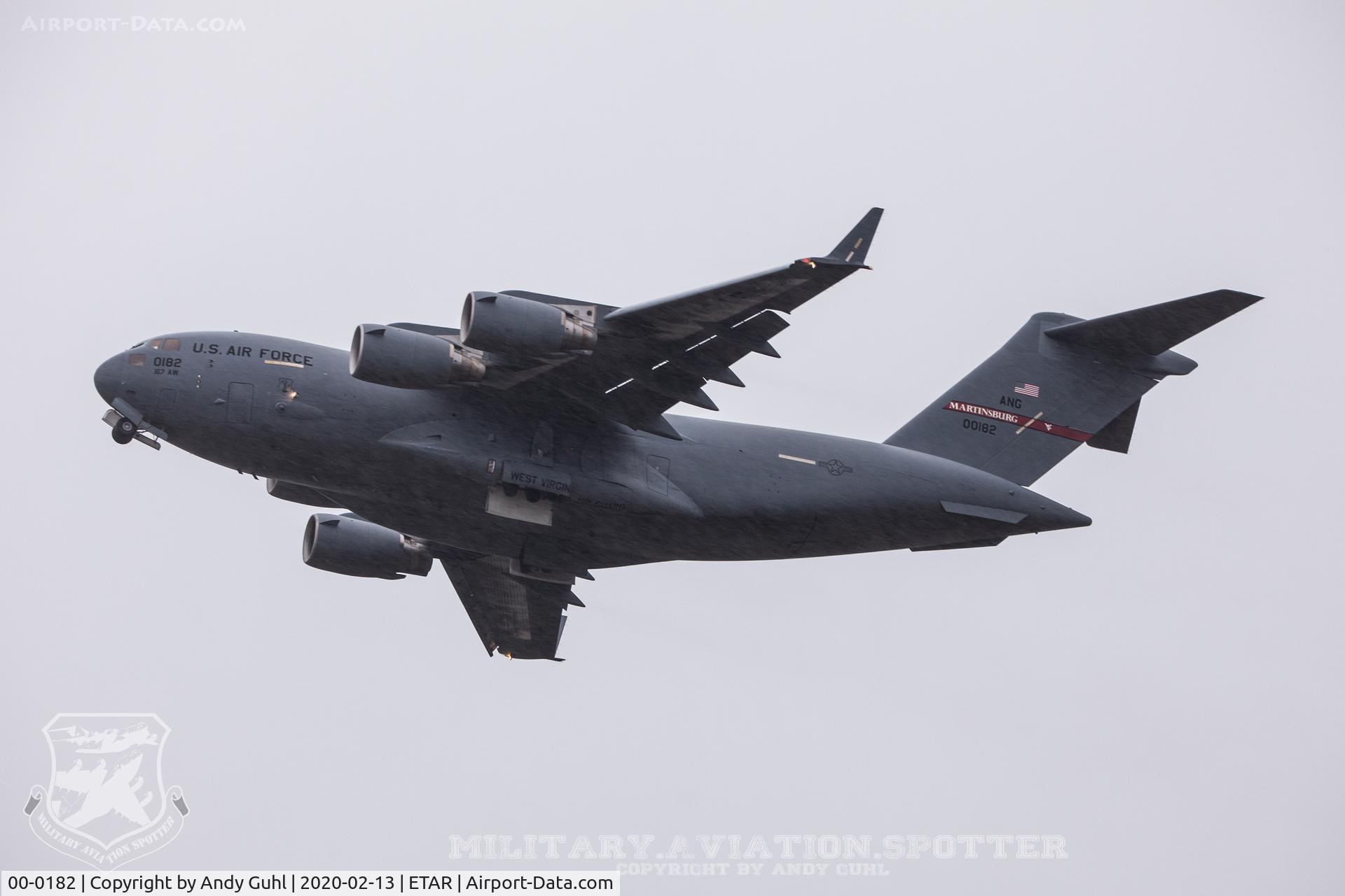 00-0182, 2000 Boeing C-17A Globemaster III C/N P-82, Go arround