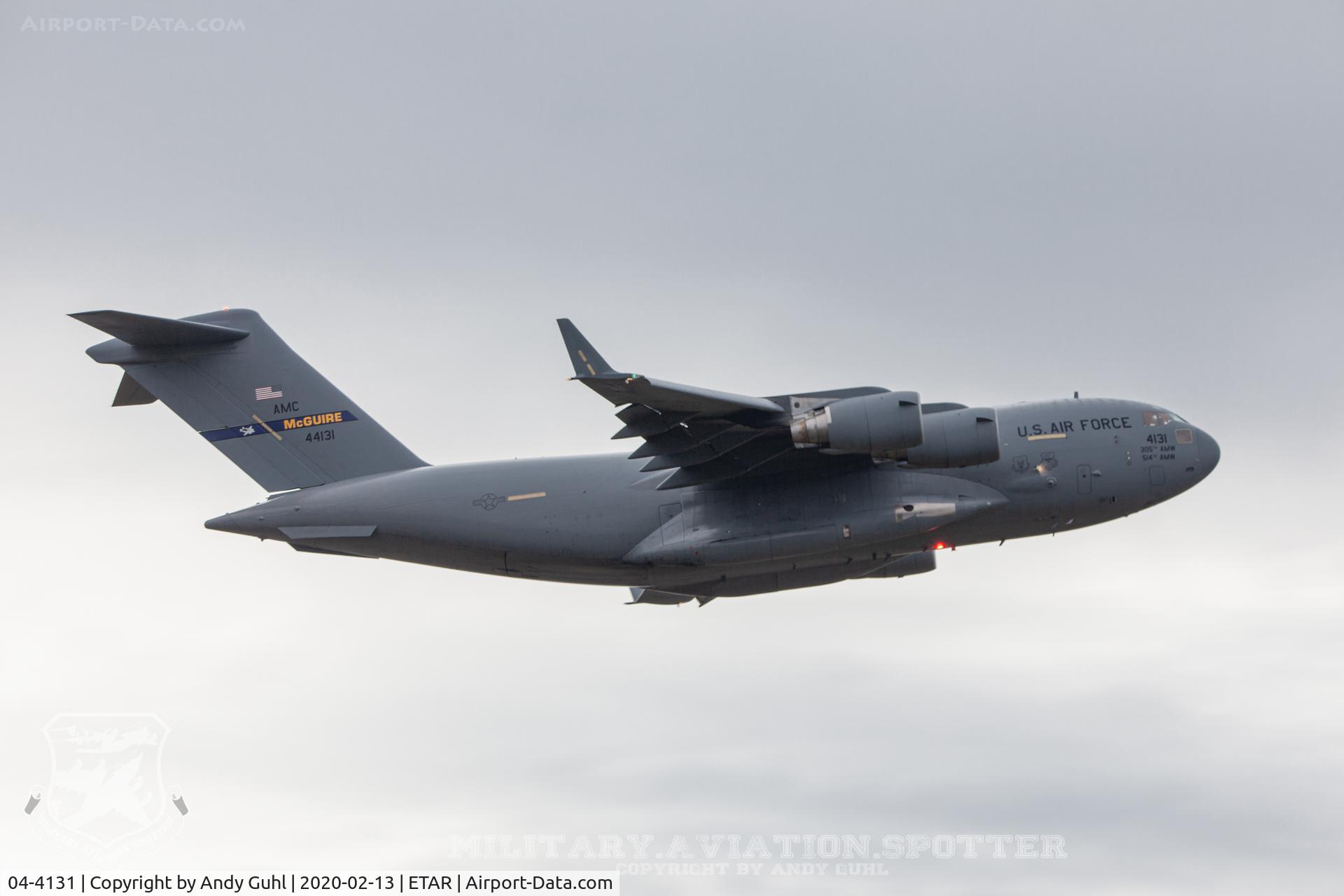 04-4131, 2004 Boeing C-17A Globemaster III C/N P-131, McGuire