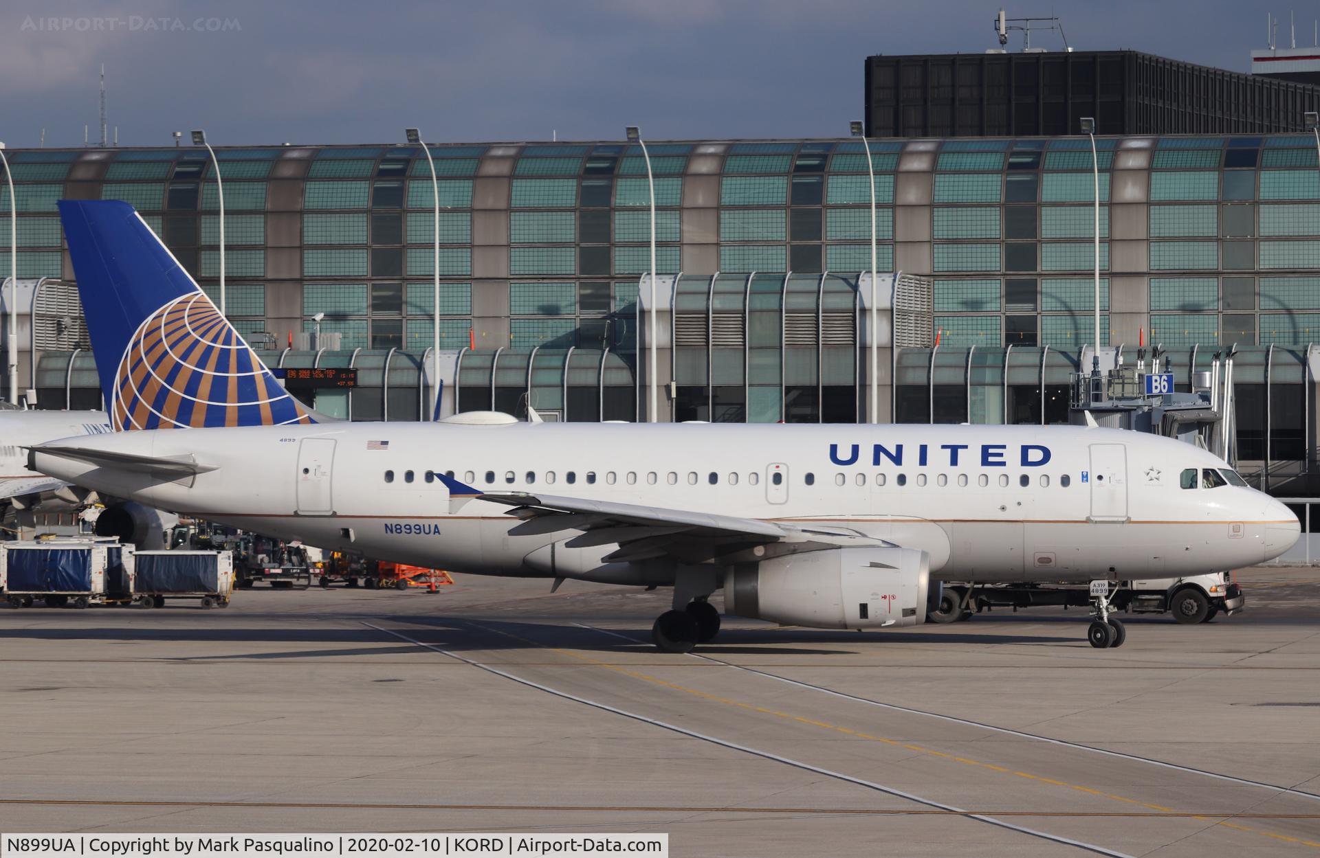 N899UA, 2007 Airbus A319-132 C/N 3342, Airbus A319-132