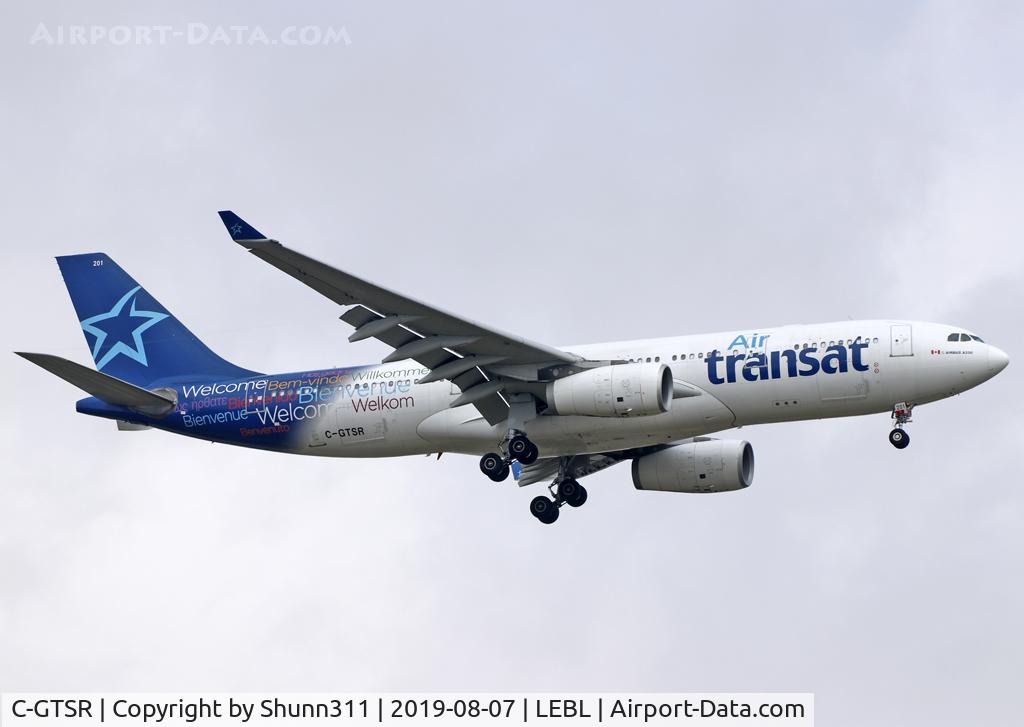 C-GTSR, 2008 Airbus A330-243 C/N 966, Landing rwy 07L