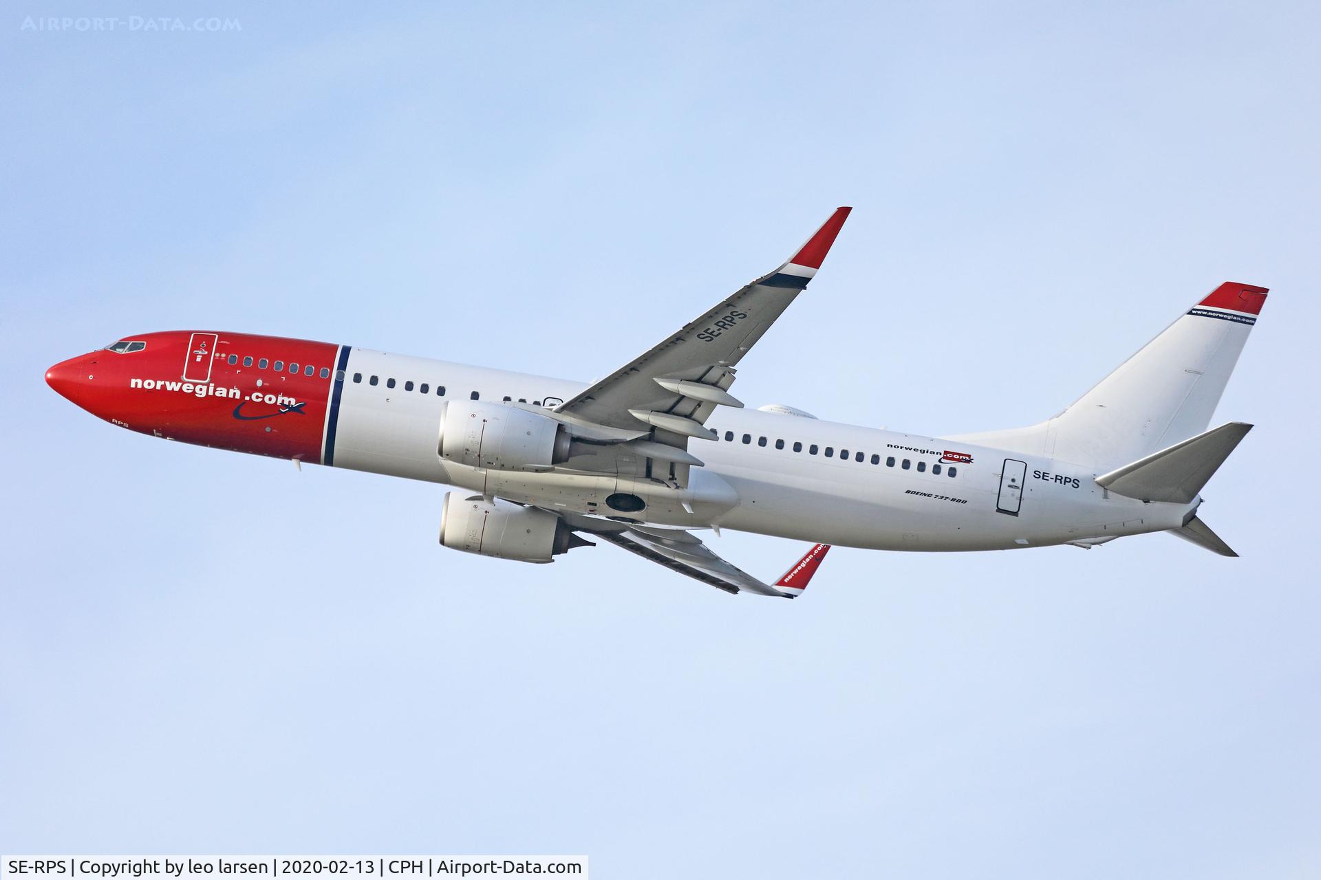SE-RPS, 2015 Boeing 737-8JP C/N 41143, Copenhagen 13.2.2020