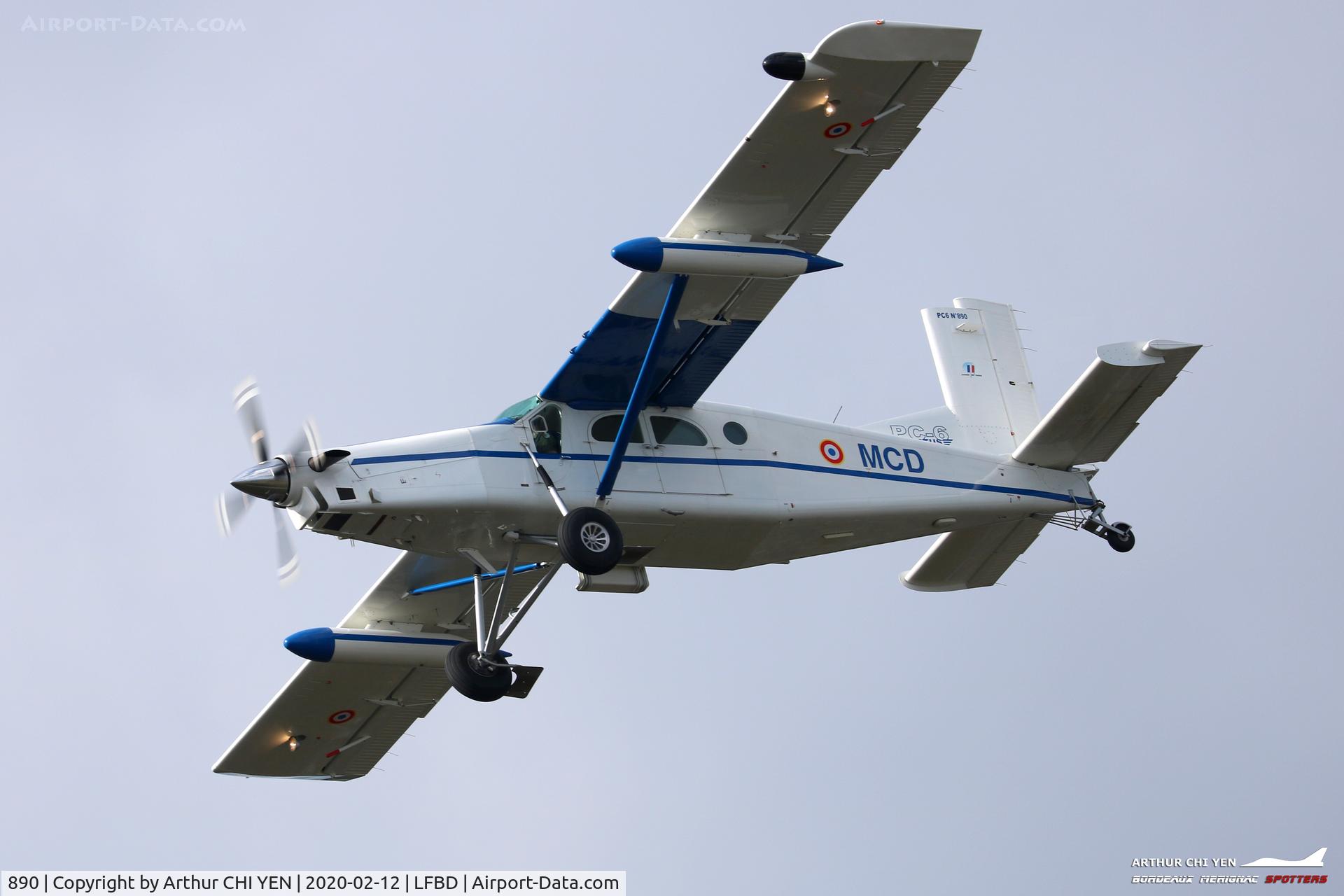890, Pilatus PC-6/B2-H4 Turbo Porter C/N 890, Back from Souge.
