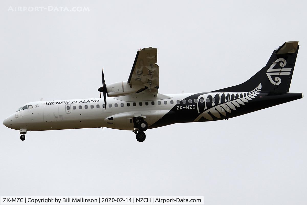 ZK-MZC, 2019 ATR 72-212A C/N 1581, one of the newer ones