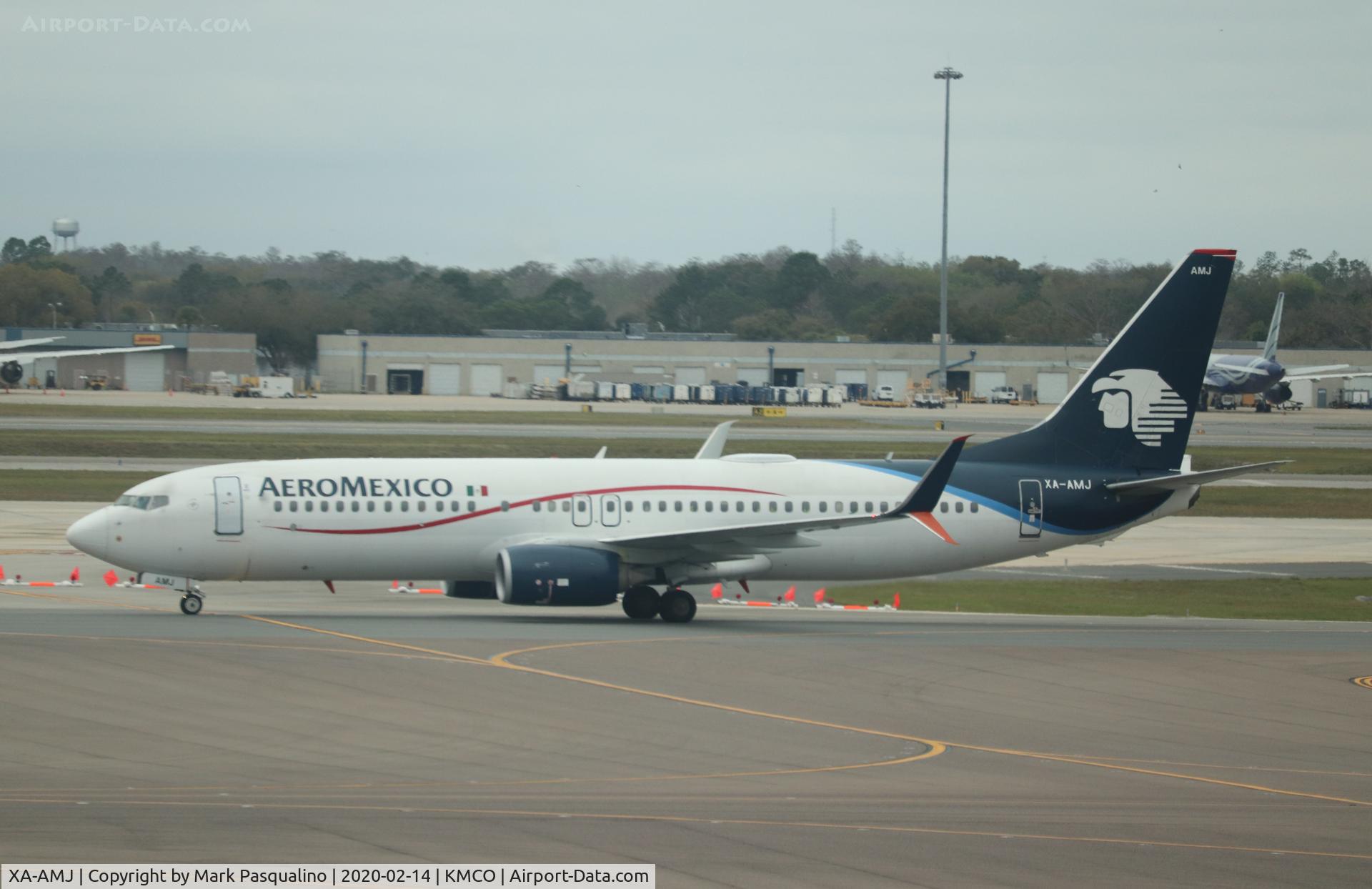 XA-AMJ, 2012 Boeing 737-852 C/N 36701, Boeing 737-852