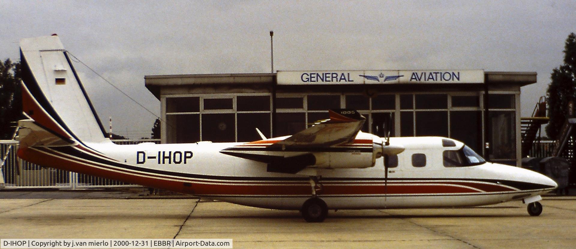 D-IHOP, 1981 Gulfstream 695A C/N 96005, Belgium