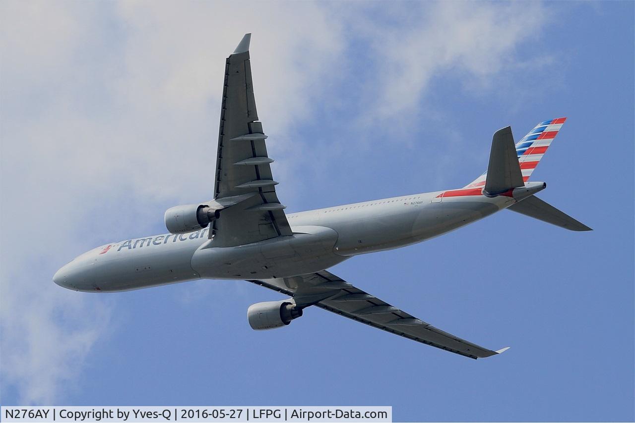 N276AY, 2000 Airbus A330-323 C/N 375, Airbus A330-323, Climbing from rwy 27L, Roissy Charles De Gaulle airport (LFPG-CDG)