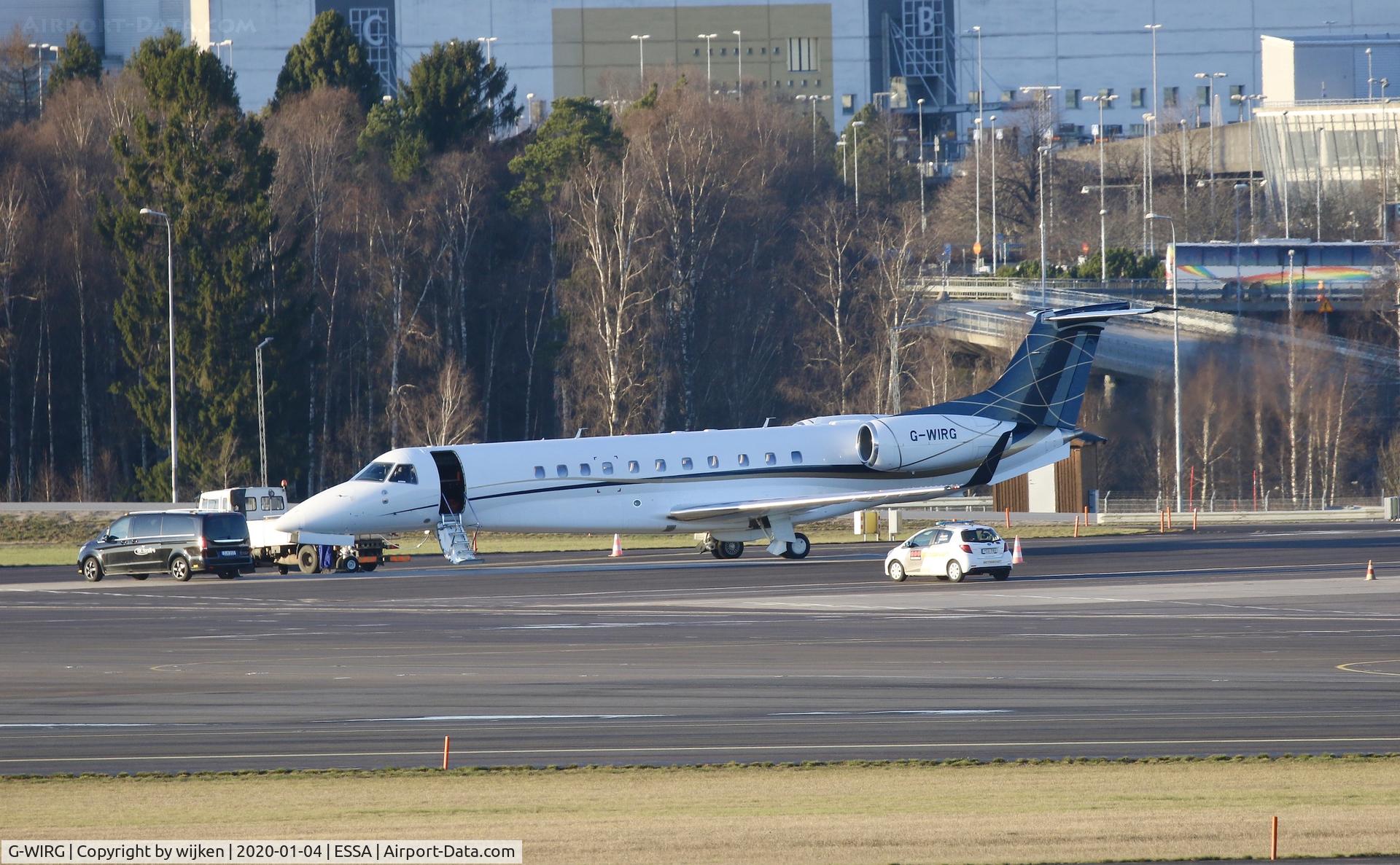 G-WIRG, 2013 Embraer EMB-135BJ Legacy 650 C/N 14501184, Ramp M