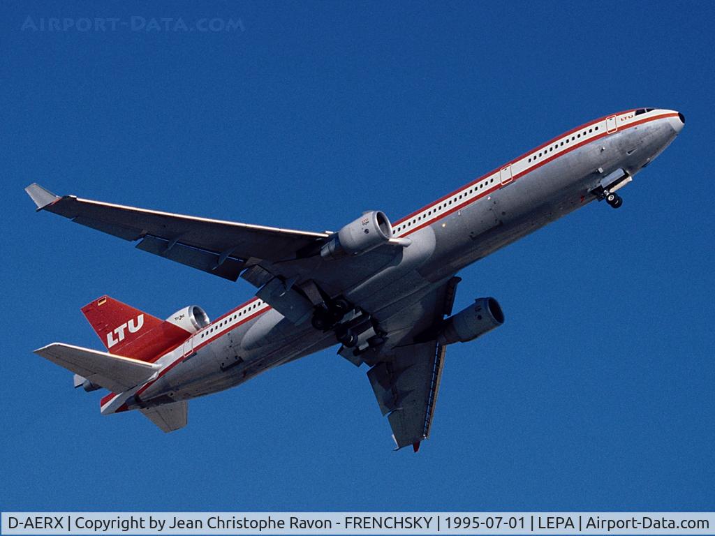 D-AERX, 1992 McDonnell Douglas MD-11F C/N 48486, LTU International Airways