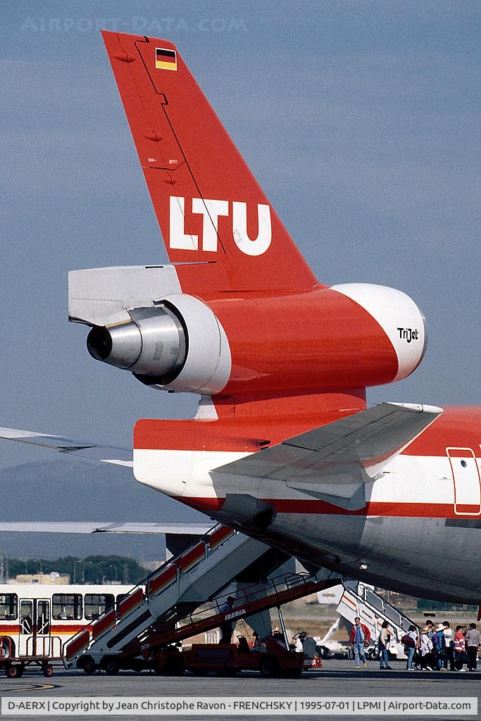 D-AERX, 1992 McDonnell Douglas MD-11F C/N 48486, LTU International Airways