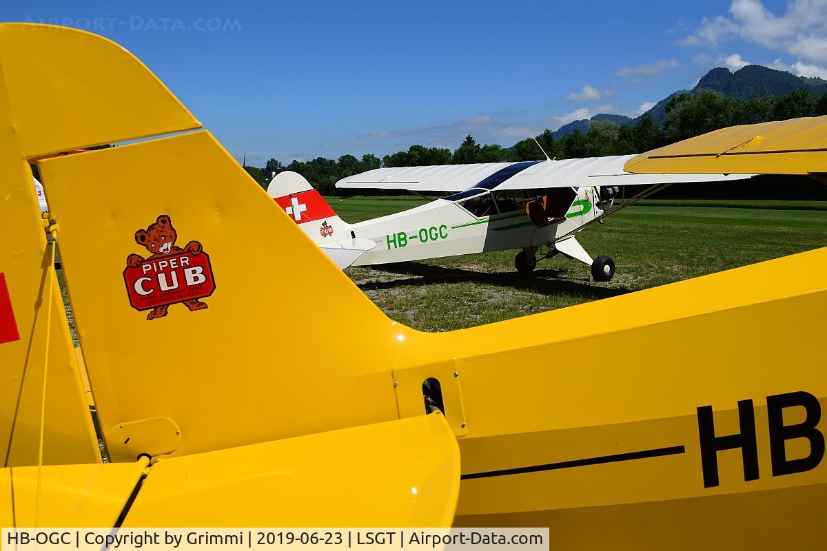 HB-OGC, 1944 Piper L-4H Grasshopper (J3C-65D) C/N 11486, Piper Cubs in yellow and white