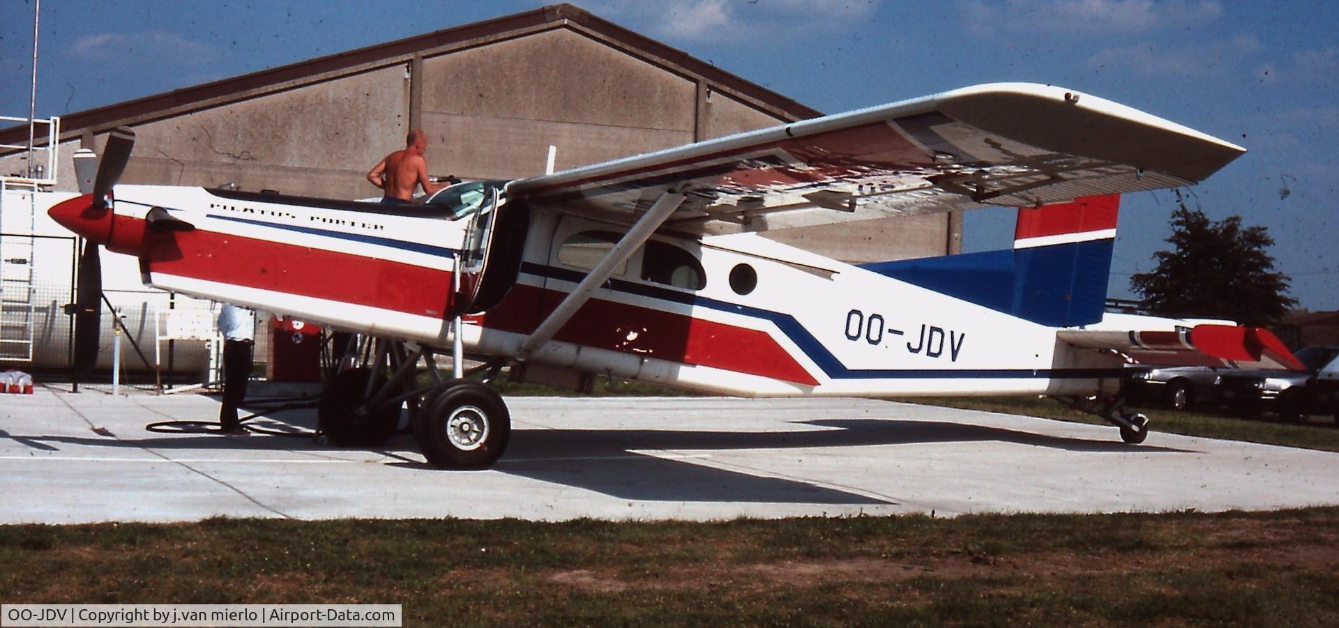 OO-JDV, 1994 Pilatus PC-6/B2-H4 Turbo Porter C/N 911, Moorsele , Belgium