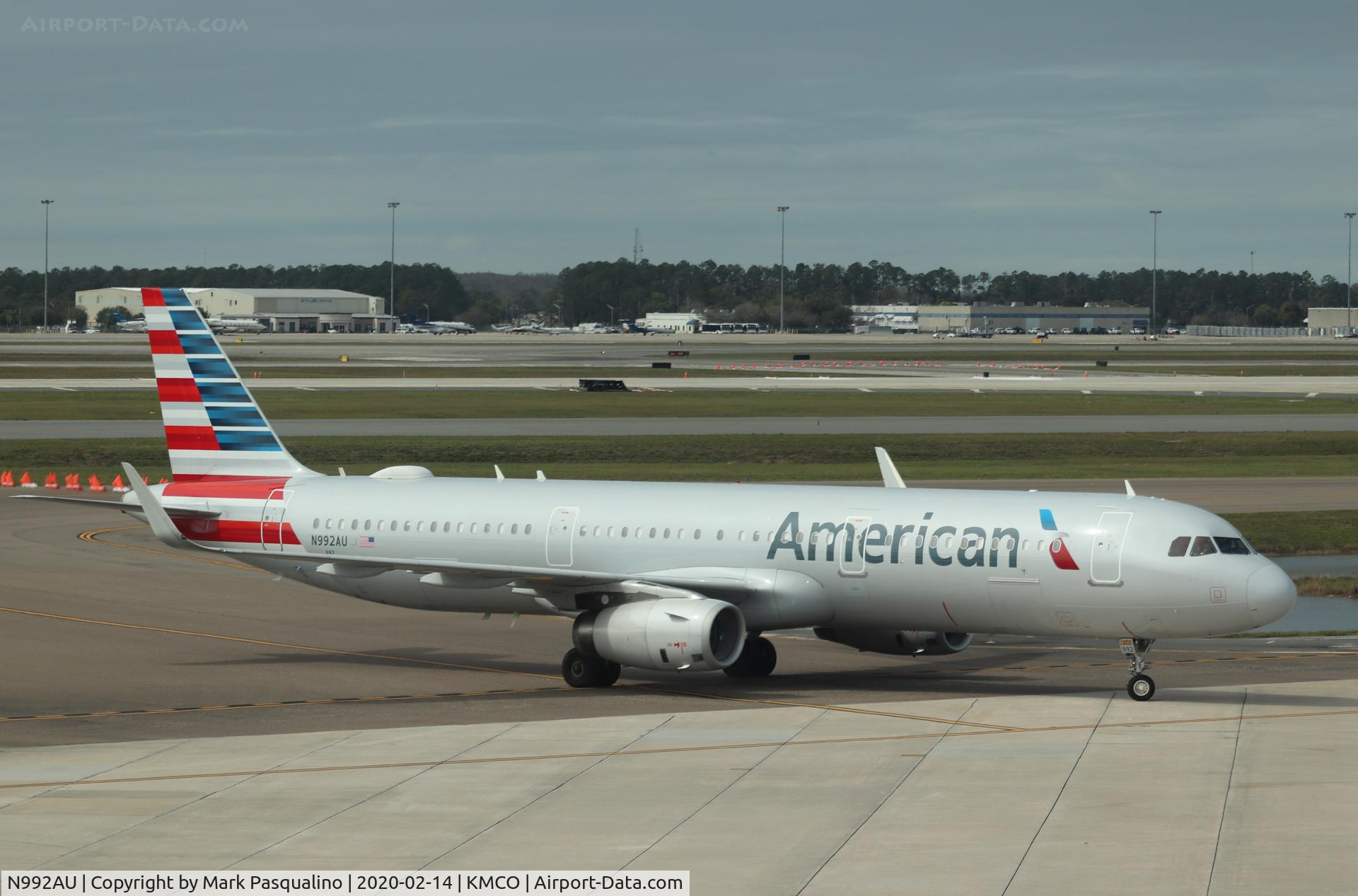N992AU, 2016 Airbus A321-231 C/N 7157, Airbus A321-231