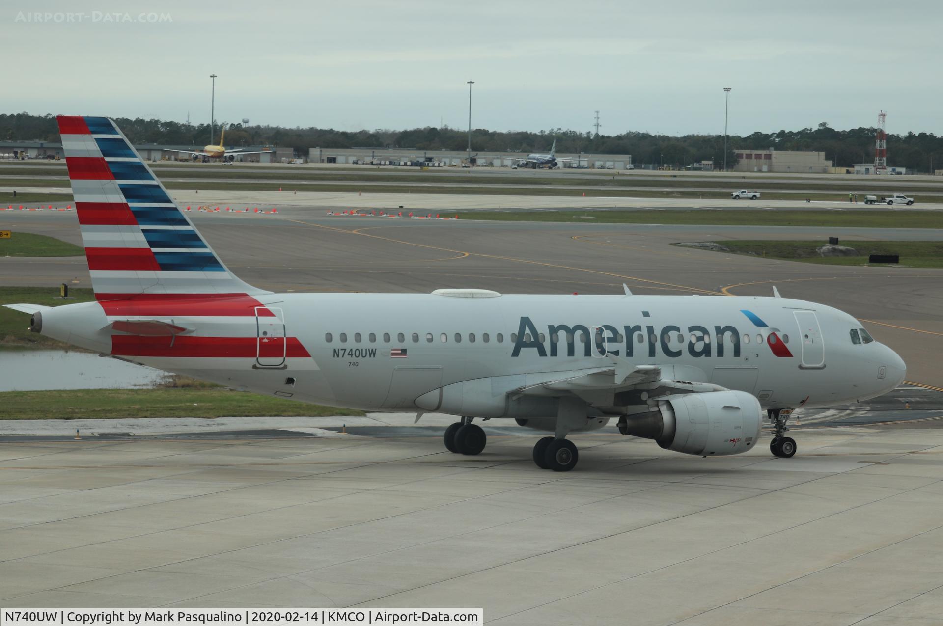 N740UW, 2000 Airbus A319-112 C/N 1265, Airbus A319-112