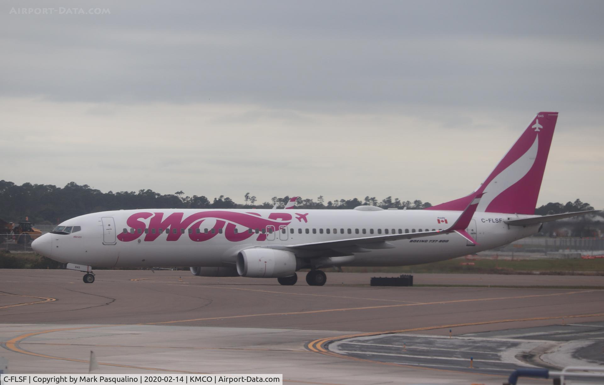 C-FLSF, 2015 Boeing 737-8CT C/N 40838, Boeing 737-8CT