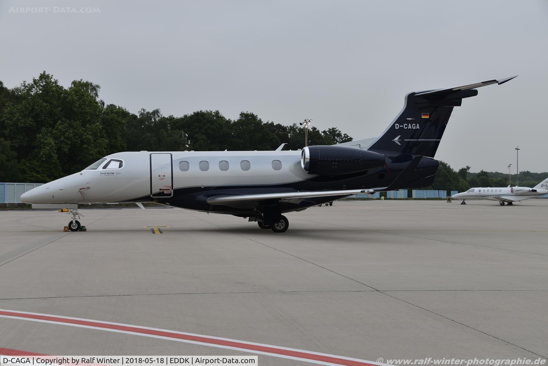 D-CAGA, 2017 Embraer EMB-505 Phenom 300 C/N 50500376, Embraer Phenom 300 EMB-505 - LXG Luxaviation Germany - 50500376 - D-CAGA - 18.05.2018 - CGN