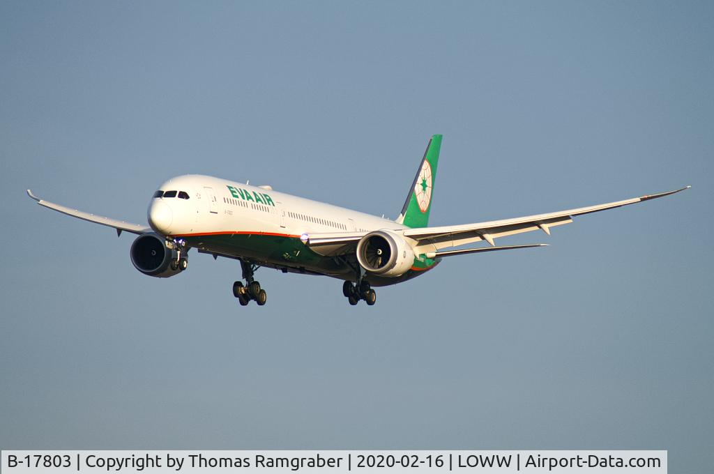 B-17803, 2019 Boeing 787-10 Dreamliner Dreamliner C/N 63511, EVA Air Boeing 787-10 Dreamliner