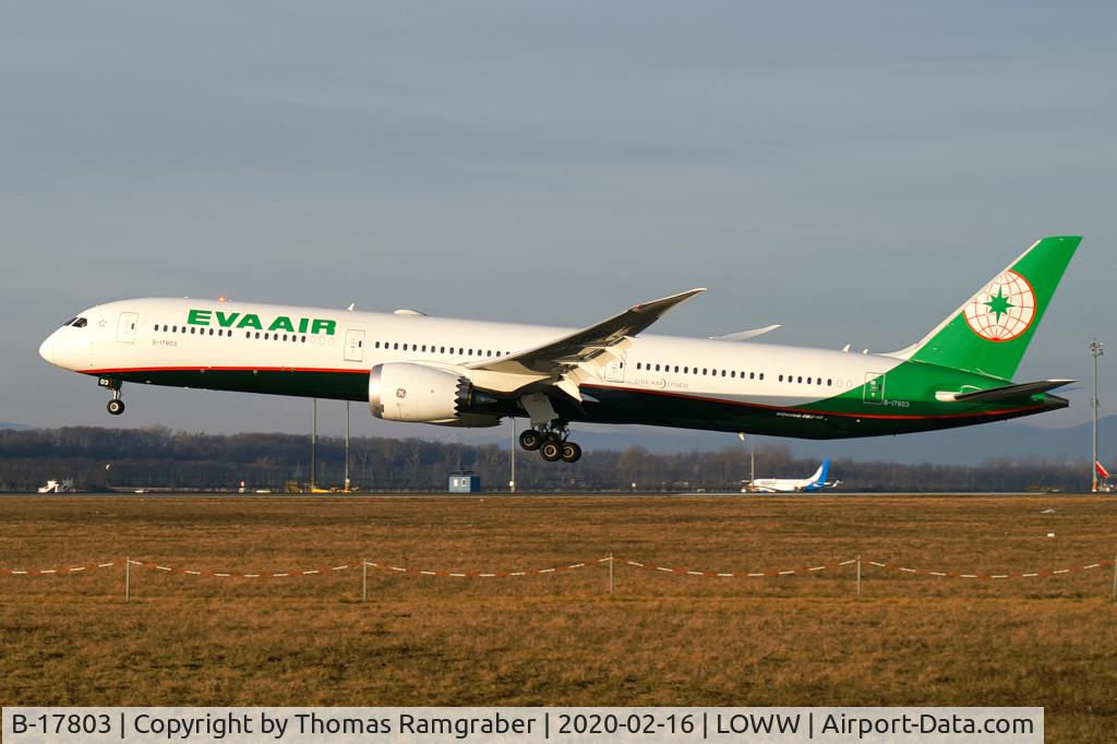 B-17803, 2019 Boeing 787-10 Dreamliner Dreamliner C/N 63511, EVA Air Boeing 787-10 Dreamliner