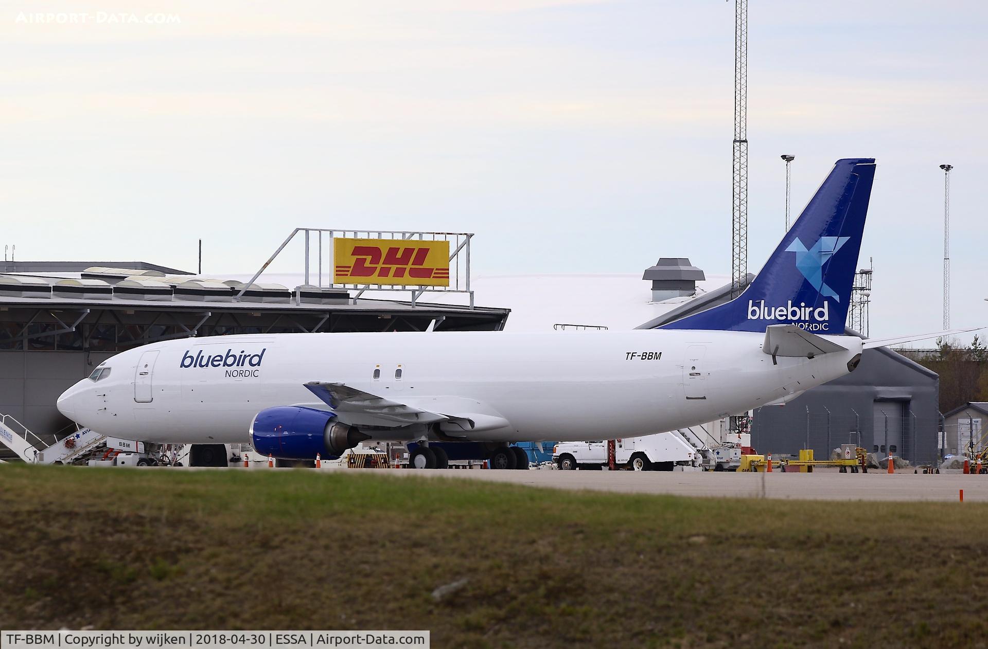 TF-BBM, 1994 Boeing 737-4Q8(SF) C/N 25376, Ramp R