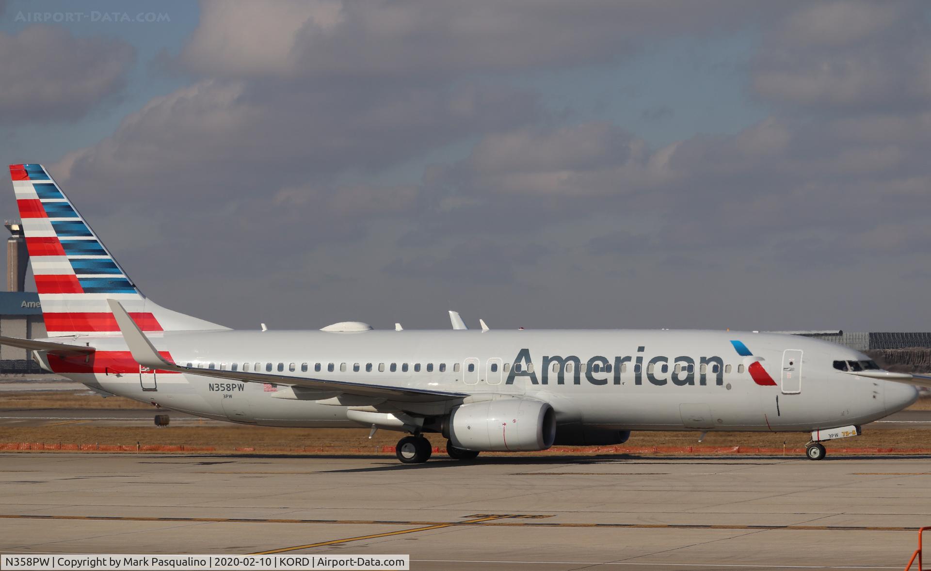 N358PW, 2017 Boeing 737-823 C/N 33349, Boeing 737-823