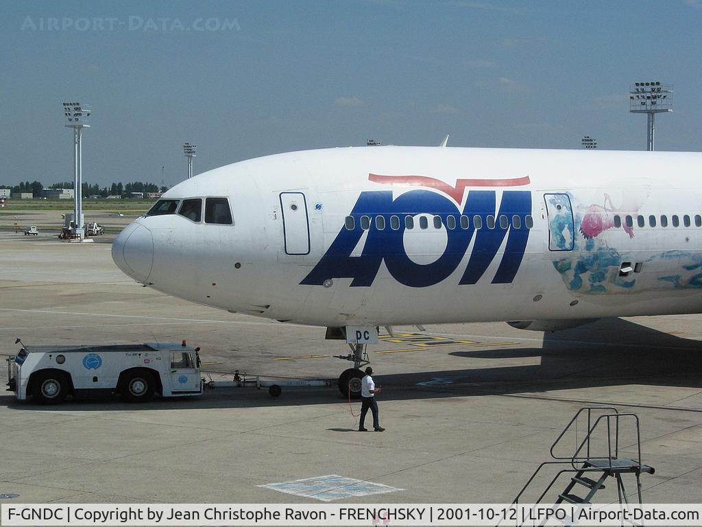 F-GNDC, 1975 McDonnell Douglas DC-10-30 C/N 47849, AOM at Orly South