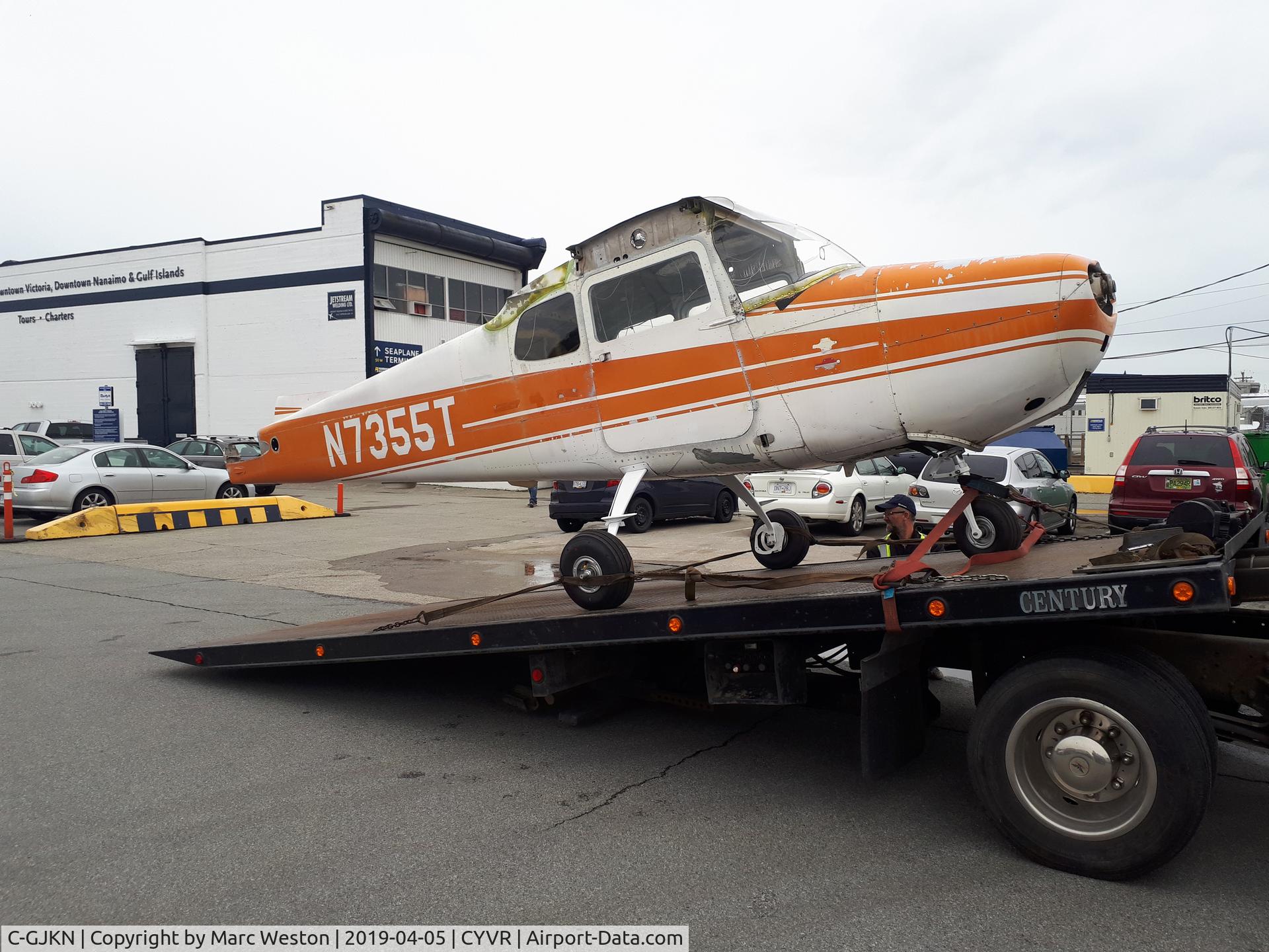 C-GJKN, 1959 Cessna 172A C/N 46955, Delivered for new paint