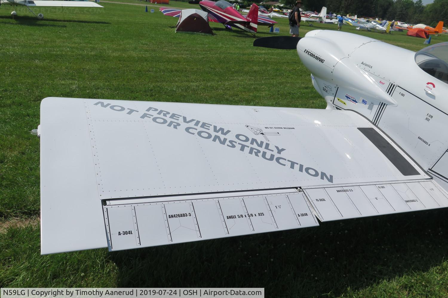 N59LG, Vans RV-3B C/N 11406, Vans RV-3B, c/n: 11406, Some assembly required