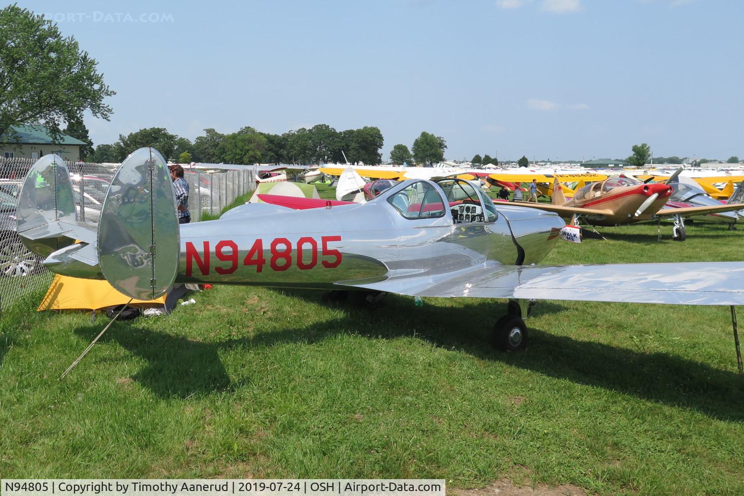 N94805, 1948 Erco 415E Ercoupe C/N 4918, 1948 Erco 415E Ercoupe, c/n: 4918