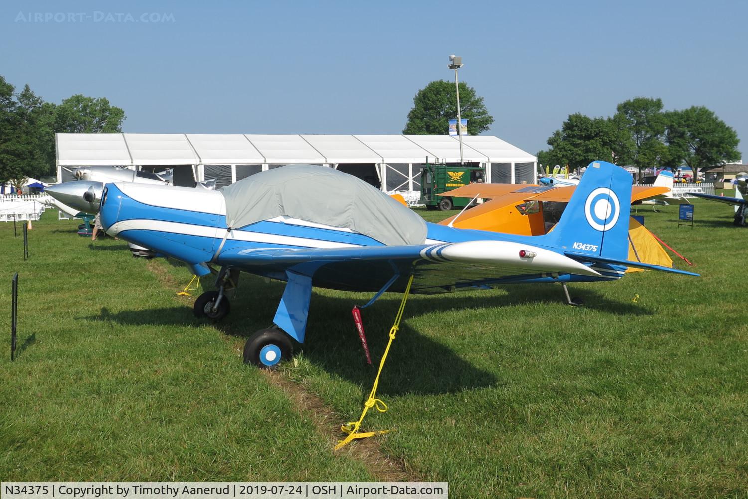N34375, 1954 Meyers MAC-145 C/N 218, 1954 Meyers MAC-145, c/n: 218