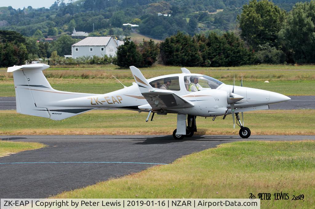 ZK-EAP, Diamond DA-42 NG Twin Star C/N 42.258, Ardmore Flying School Ltd., Ardmore