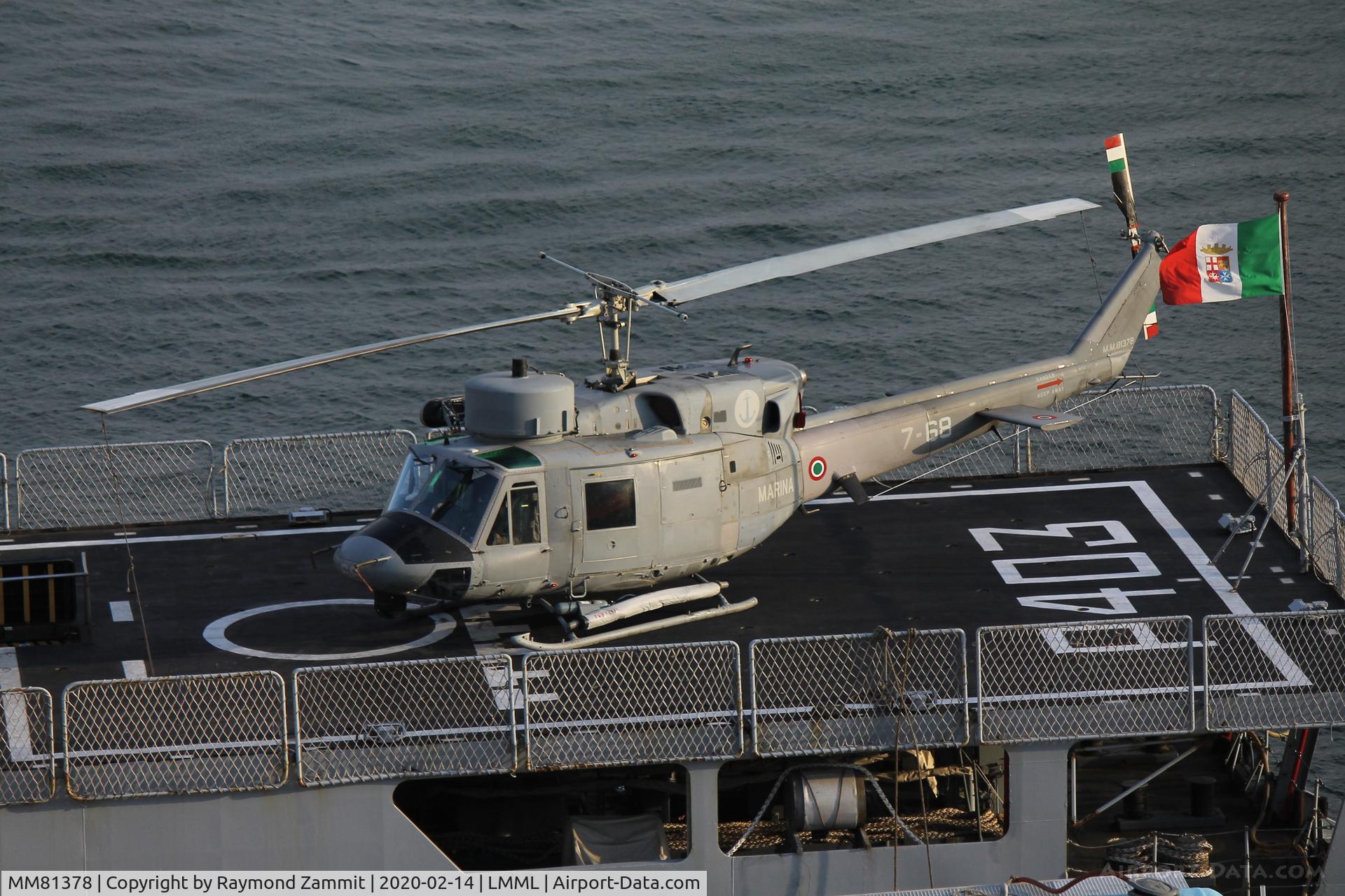 MM81378, Agusta AB212 ASW C/N 5214, AgustaBell212ASW MM81378/7-68 Italian Navy