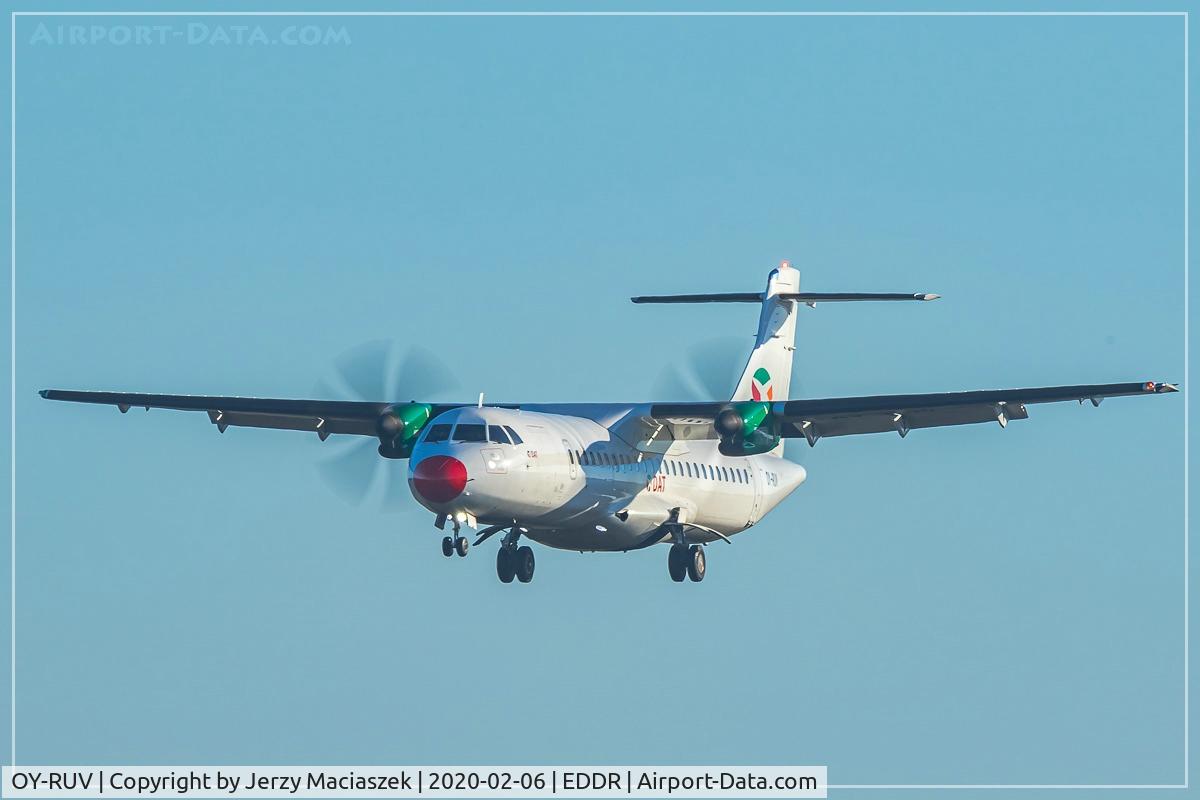 OY-RUV, 2018 ATR 72-600 C/N 1527, ATR 72-600