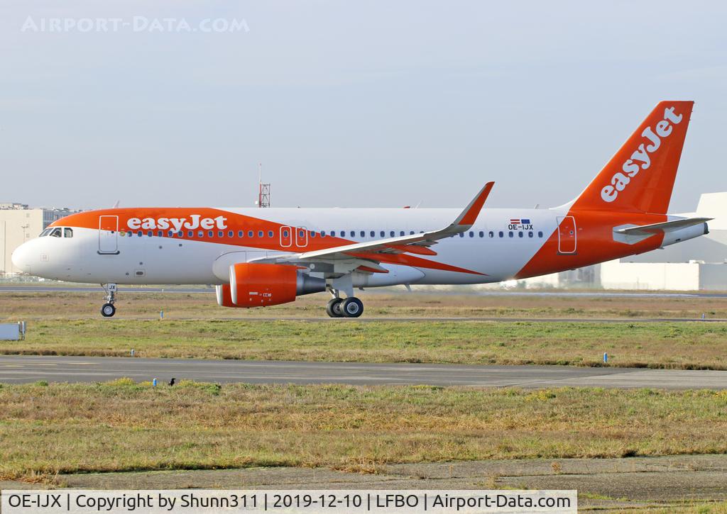 OE-IJX, 2017 Airbus A320-214 C/N 7549, Taxiing holding point rwy 32R for departure...