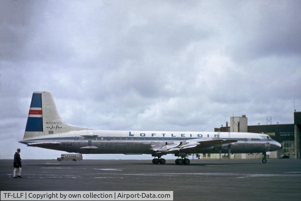TF-LLF, 1963 Canadair CL-44J C/N 35, already converted to CL.44J