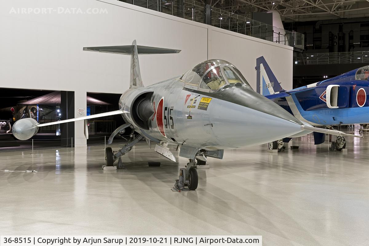 36-8515, Lockheed F-104J Starfighter C/N 683B-3015, On display at Gifu-Kakamigahara Air and Space Museum.