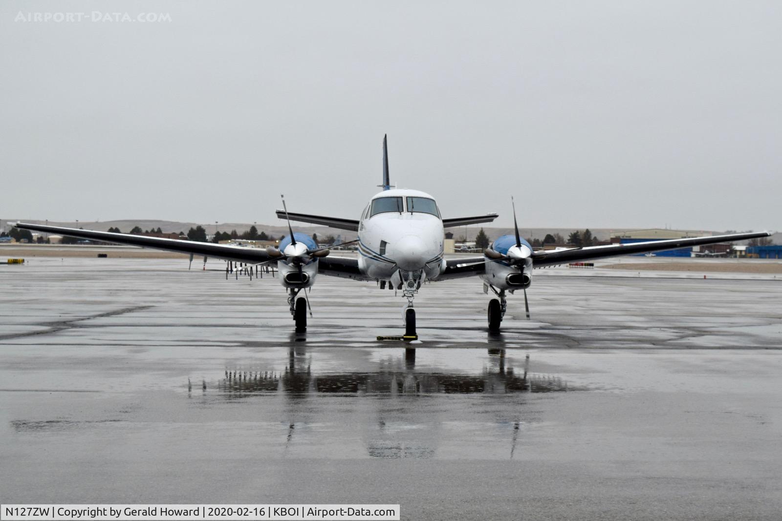 N127ZW, 1994 Beech C90A King Air C/N LJ-1369, Parked on north GA ramp.