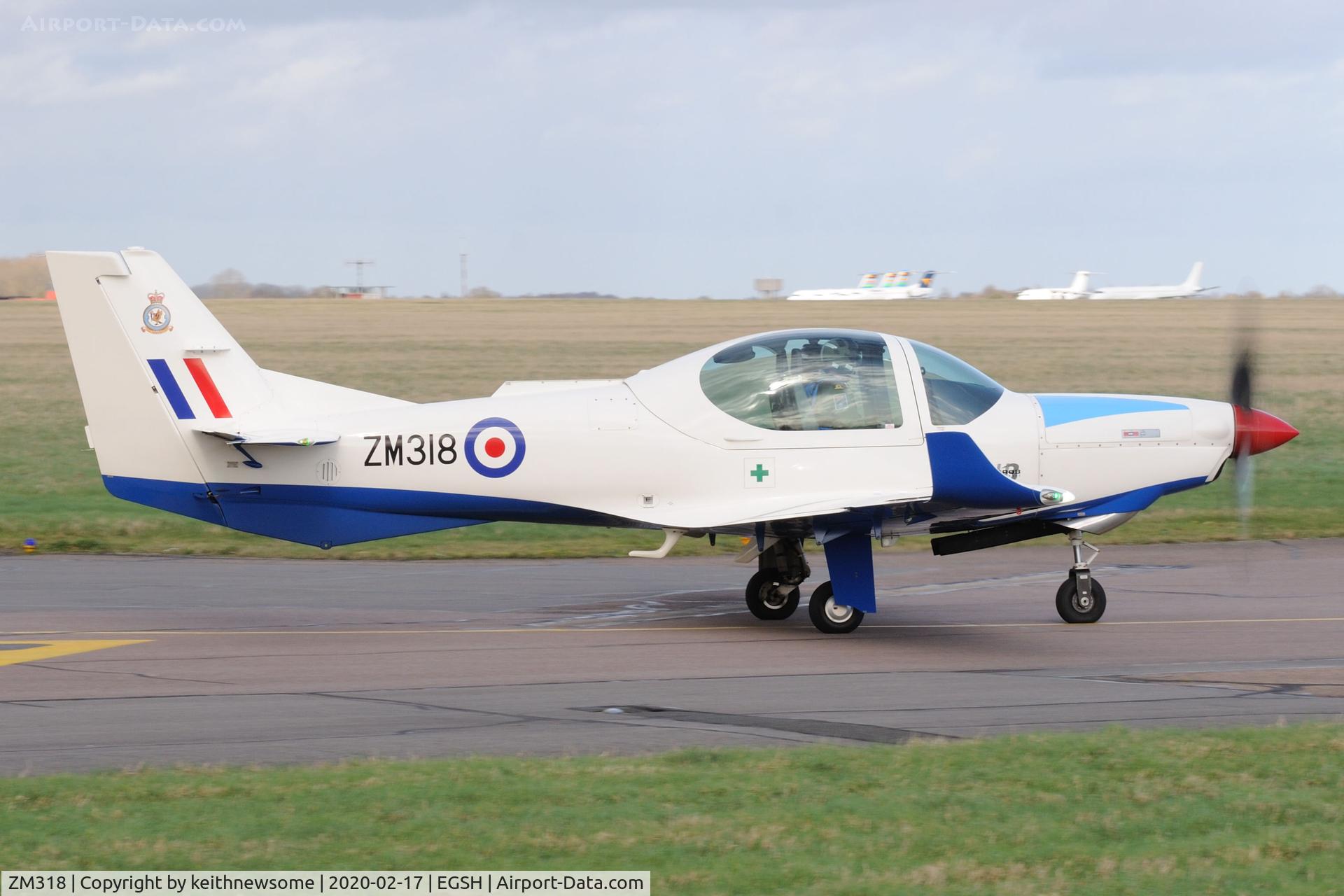 ZM318, 2017 Grob G-120TP-A Prefect T.1 C/N 11143, Return Visitor.
