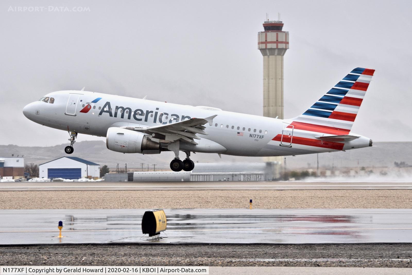 N177XF, 2006 Airbus A319-112 C/N 2836, Take off from 10L.