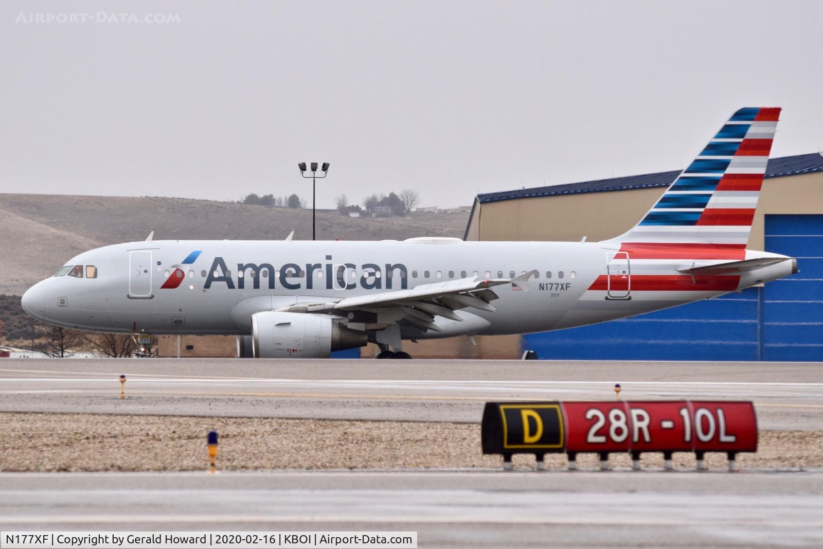 N177XF, 2006 Airbus A319-112 C/N 2836, Landing run out on 10R.