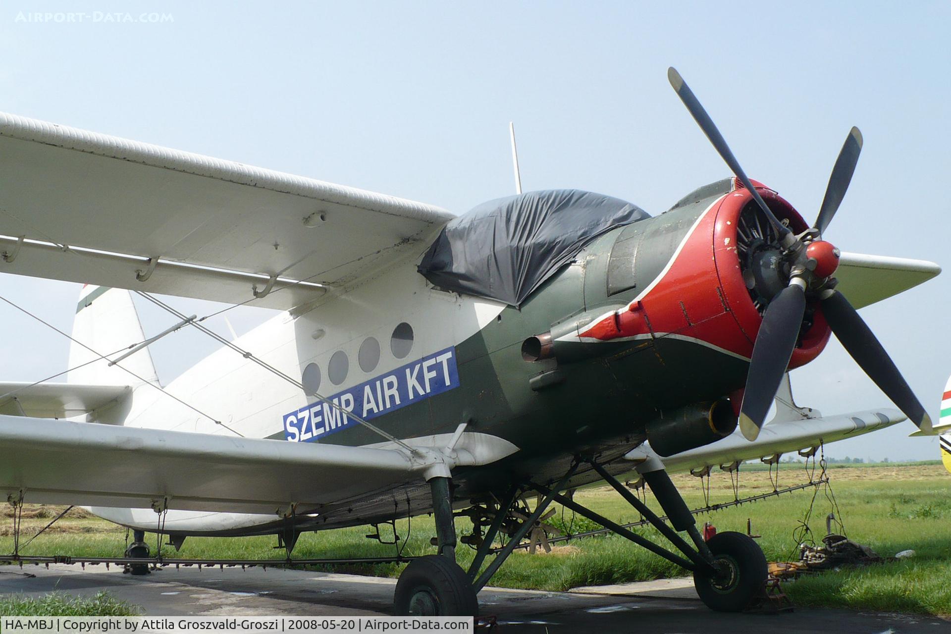 HA-MBJ, 1975 PZL-Mielec An-2R C/N 1G166-28, Nagyszénás agricultural airport and take-off field, Hungary