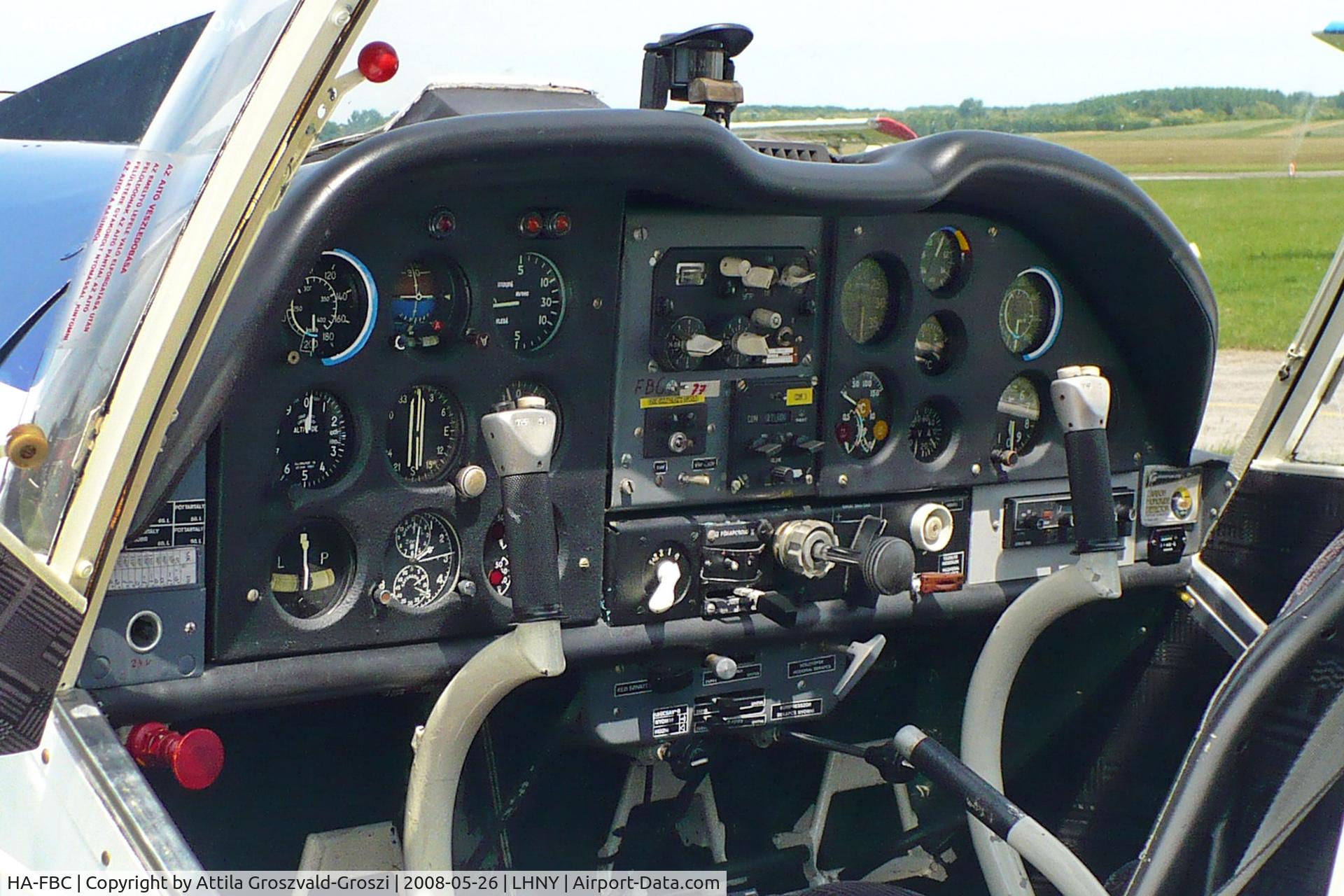 HA-FBC, 1976 Zlin Z-43 C/N 0077, LHNY - Nyíregyháza Airport, Hungary