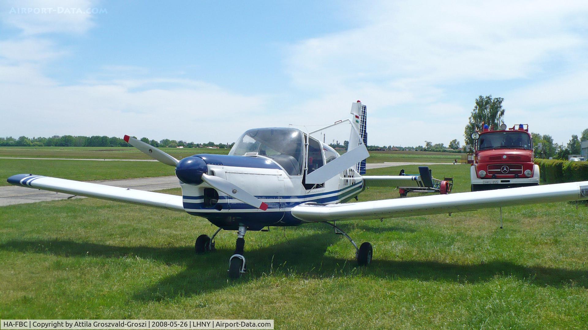 HA-FBC, 1976 Zlin Z-43 C/N 0077, LHNY - Nyíregyháza Airport, Hungary