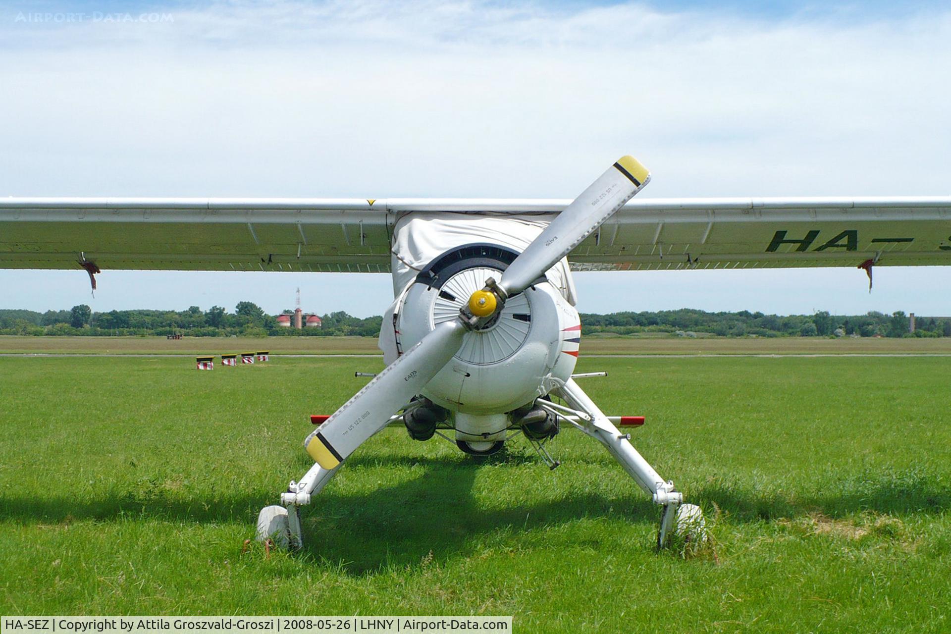 HA-SEZ, PZL-Okecie PZL-104 Wilga-94 C/N CF21940948, LHNY - Nyíregyháza Airport, Hungary