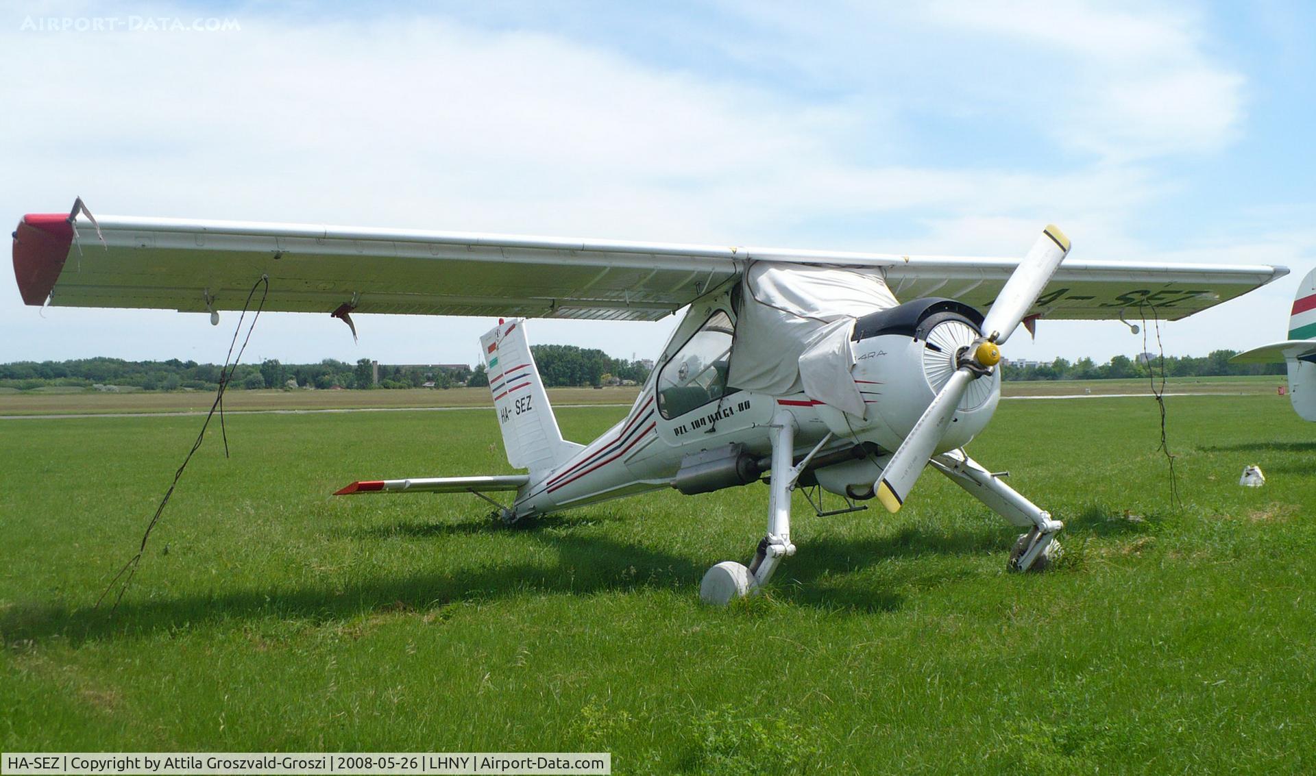 HA-SEZ, PZL-Okecie PZL-104 Wilga-94 C/N CF21940948, LHNY - Nyíregyháza Airport, Hungary