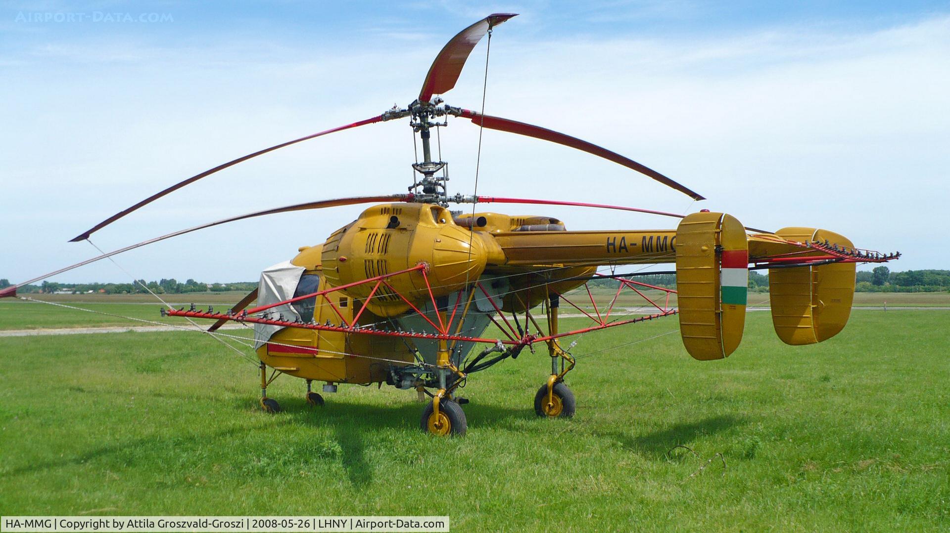 HA-MMG, 1970 Kamov Ka-26 Hoodlum C/N 7001105, LHNY - Nyíregyháza Airport, Hungary